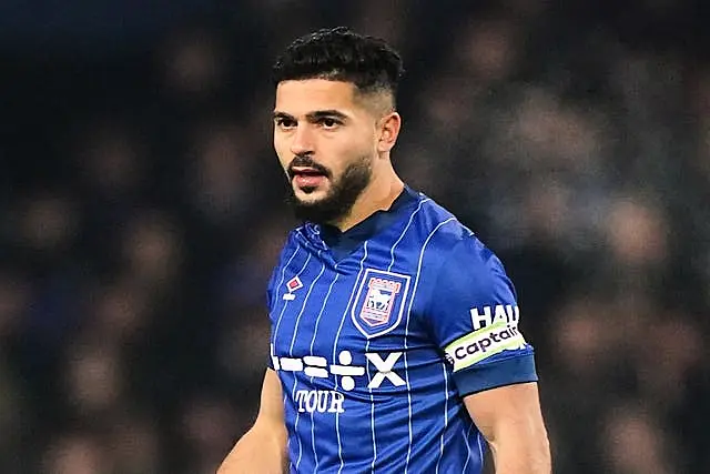 Ipswich's Sam Morsy wore a standard captain’s armband again on Tuesday