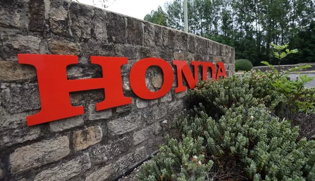 A Honda sign 