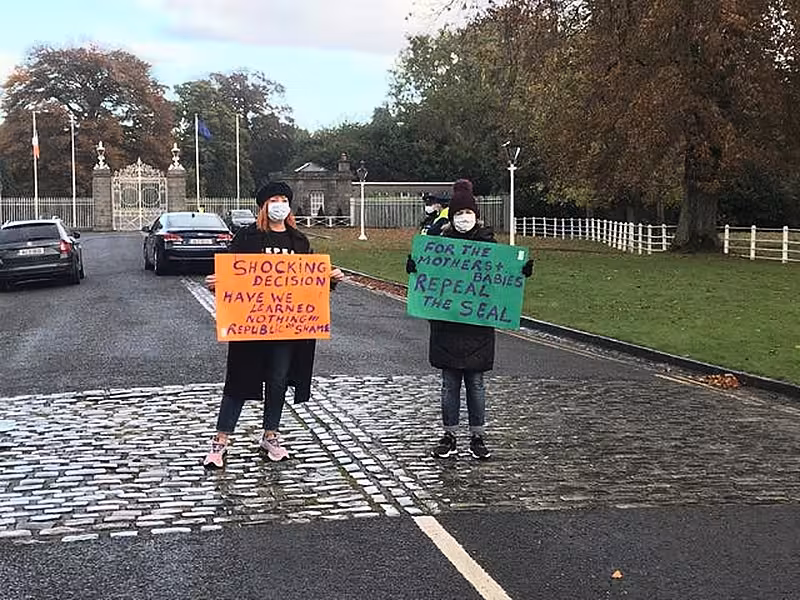 Mother and Baby Homes protest