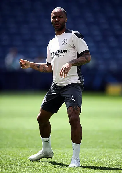 Raheem Sterling only returned to training with City this week after a break following Euro 2020