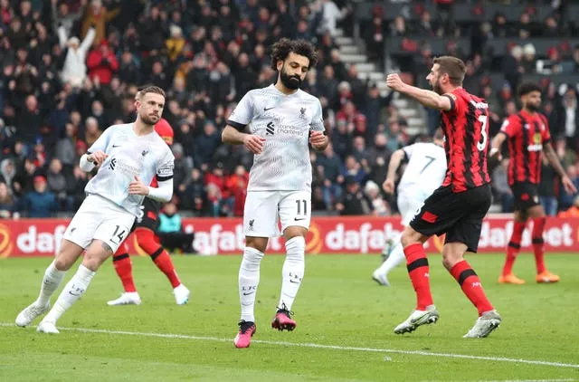 Liverpool’s Mohamed Salah