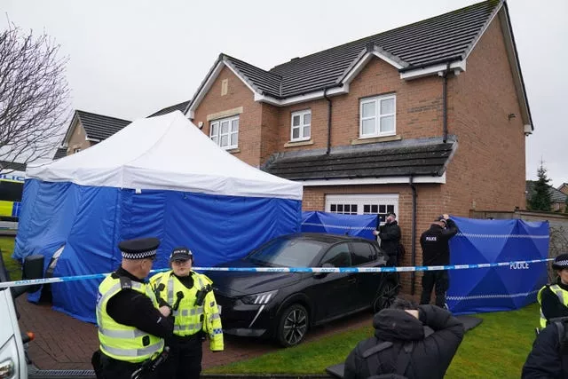 Police searching home of Nicola Sturgeon