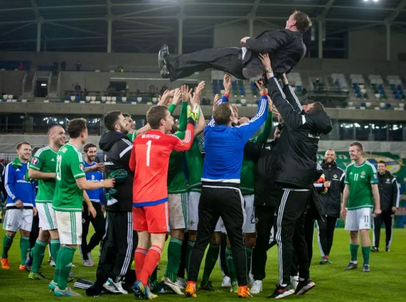 Soccer – UEFA European Championship Qualifying – Group F – Northern Ireland v Greece – Windsor Park