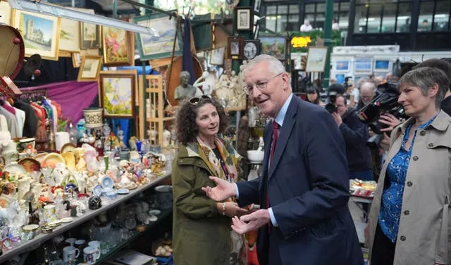 New Northern Ireland Secretary visits Belfast