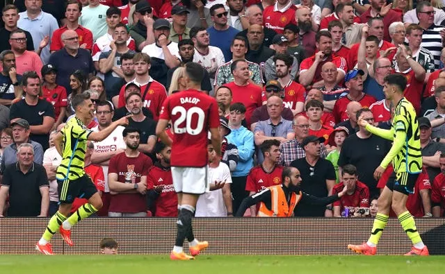 Arsenal celebrate