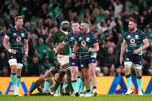 Ireland defeated South Africa 19-16 in November
