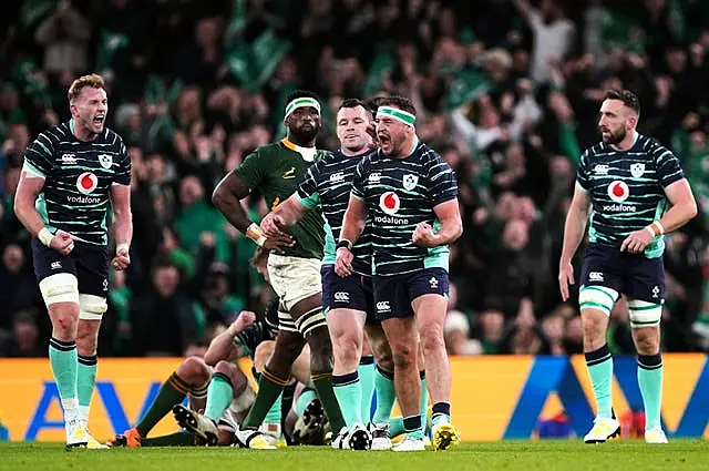 Ireland defeated South Africa 19-16 in November