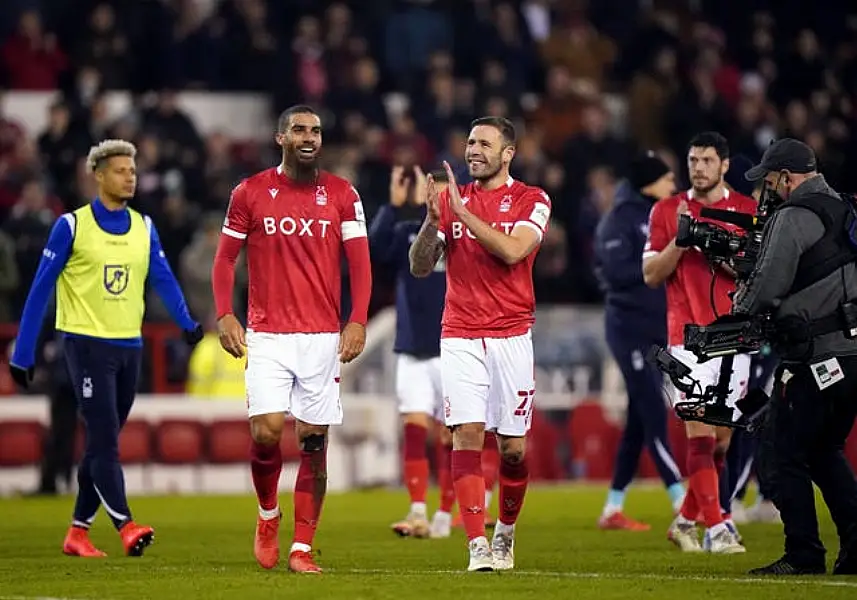 Lewis Grabban and Steve Cook