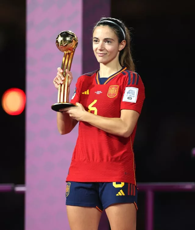 Aitana Bonmati is one of three nominees for the UEFA Women's Player of the Year award