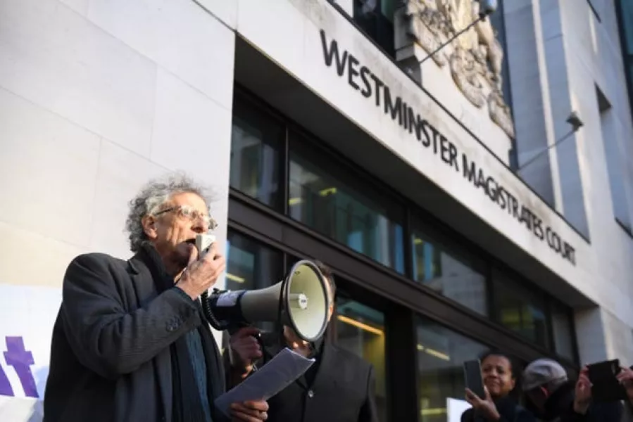 Piers Corbyn court case