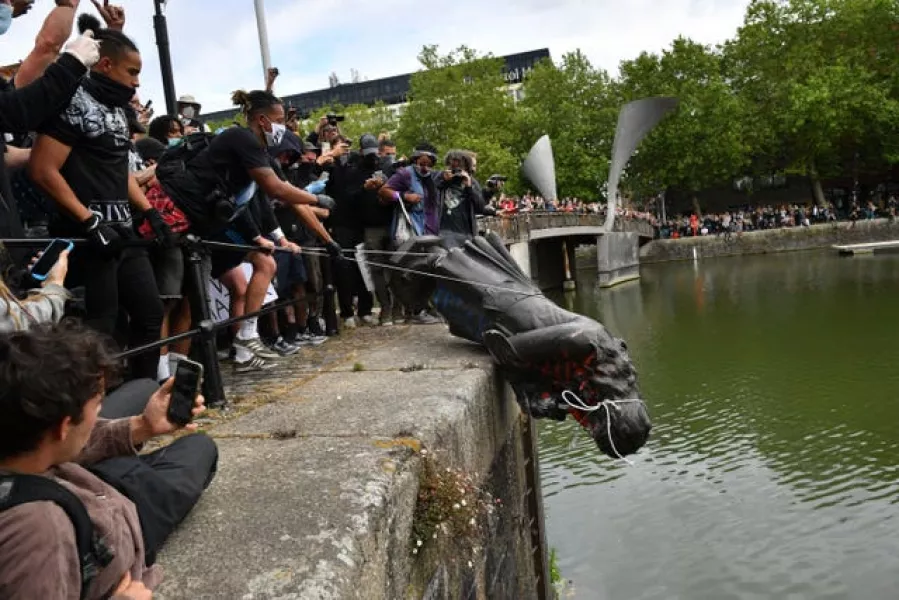 The toppling of Edward Colston's statue in Bristol last year marked a wider discussion on the place for controversial monuments in modern Britain