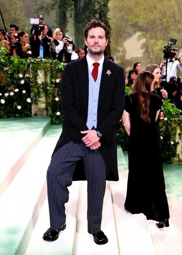 Jamie Dornan attending the Metropolitan Museum of Art Costume Institute Benefit Gala 2024 in New York