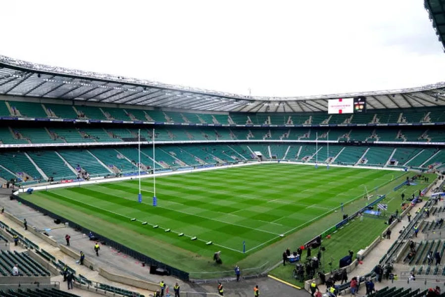 Ireland play at Twickenham in round four of the 2022 Six Nations