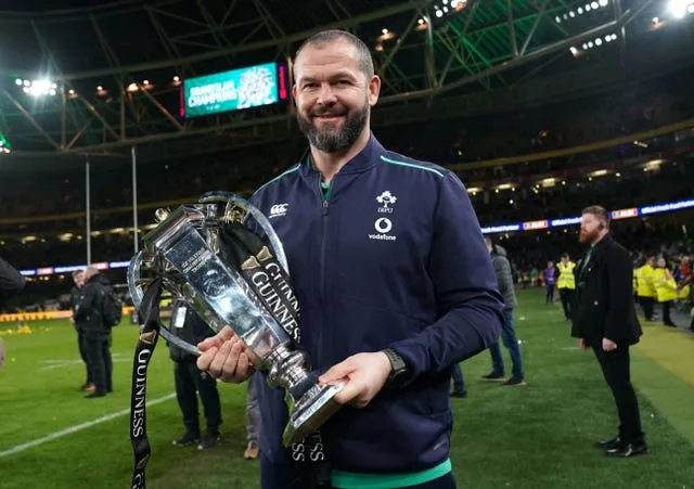 Andy Farrell guided Ireland to the Grand Slam in 2023