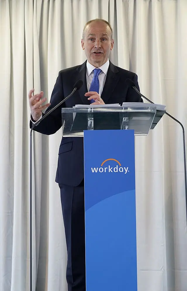 Taoiseach Micheal Martin Visits Workdays headquarters