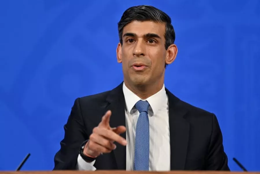 Chancellor Rishi Sunak