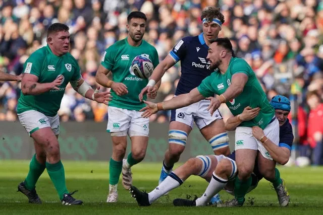 Ronan Kelleher, right, has not played for Ireland since the Six Nations