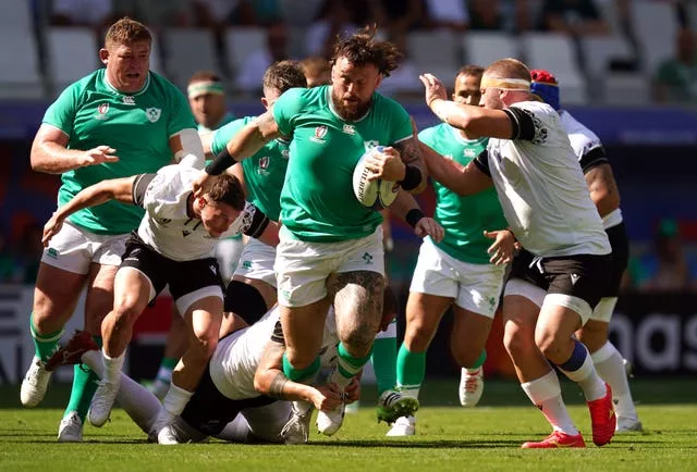 Prop Andrew Porter scored two tries in Ireland's first win over the All Blacks on New Zealand soil