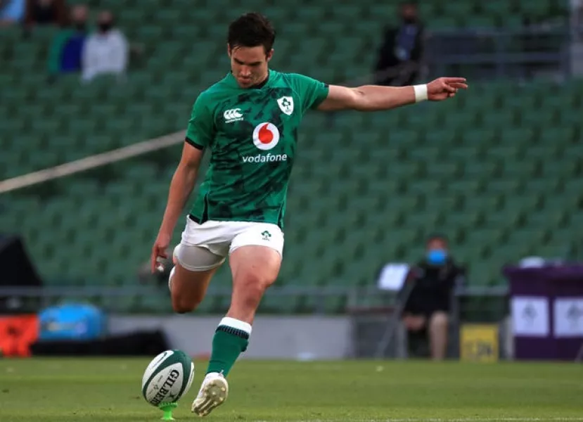 Fly-half Joey Carbery started Ireland's summer Tests