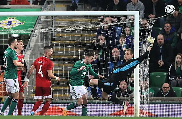 Denes Dibusz keeps Northern Ireland at bay