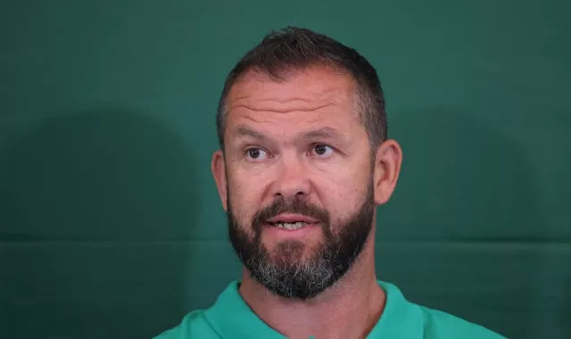 Andy Farrell hinted Healy could appear at the latter stages of the competition