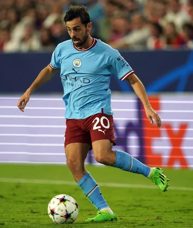 Manchester City’s Bernardo Silva