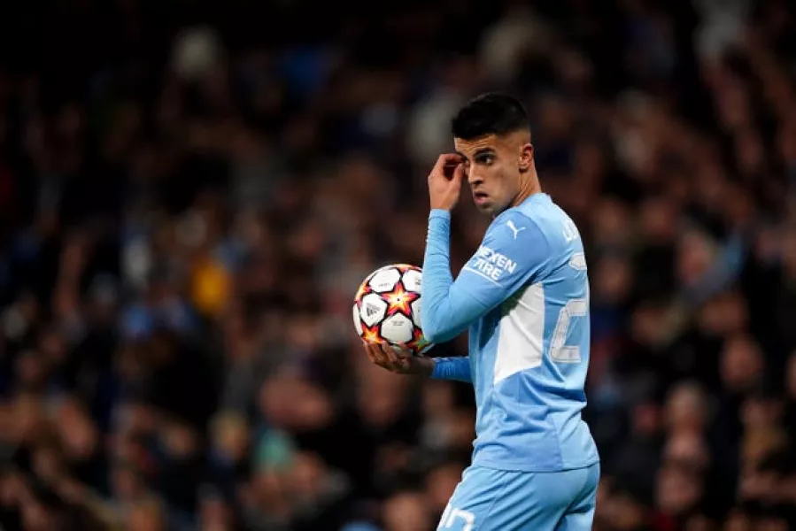 Joao Cancelo is back in contention for City following suspension