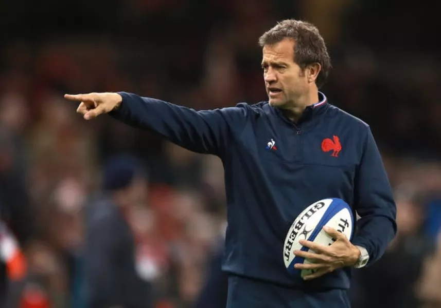 France head coach Fabien Galthie was forced to apologise after leaving France's bubble to watch his son play rugby