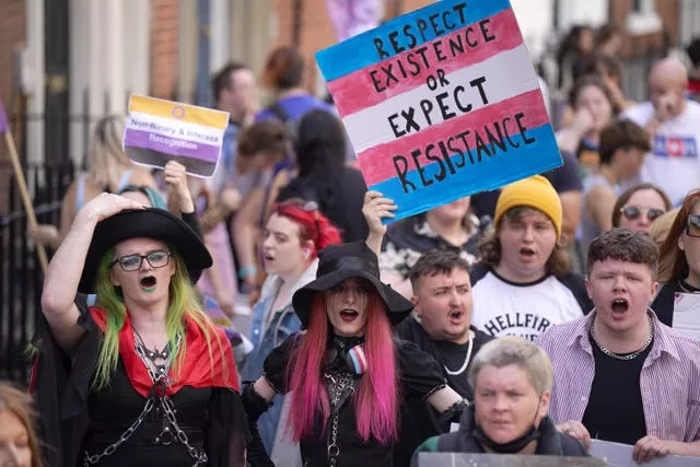 Trans and Intersex Pride Dublin March