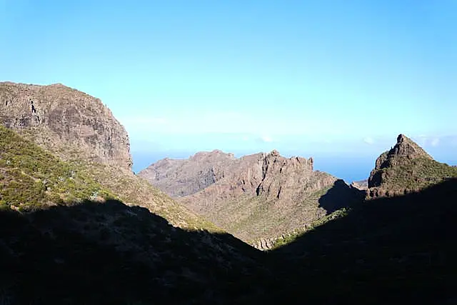 A general view of the mountains near Masca, Tenerife