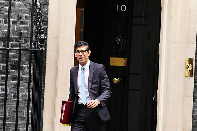 Prime Minister Rishi Sunak
