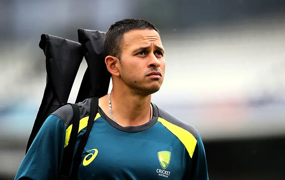 Cricket star Usman Khawaja 