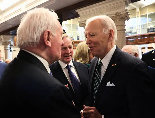 President Biden visit to the island of Ireland