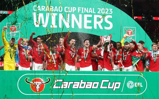 Manchester United defeated Newcastle in the 2023 Carabao Cup final at Wembley