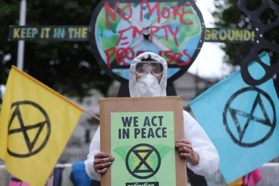 Extinction Rebellion protest