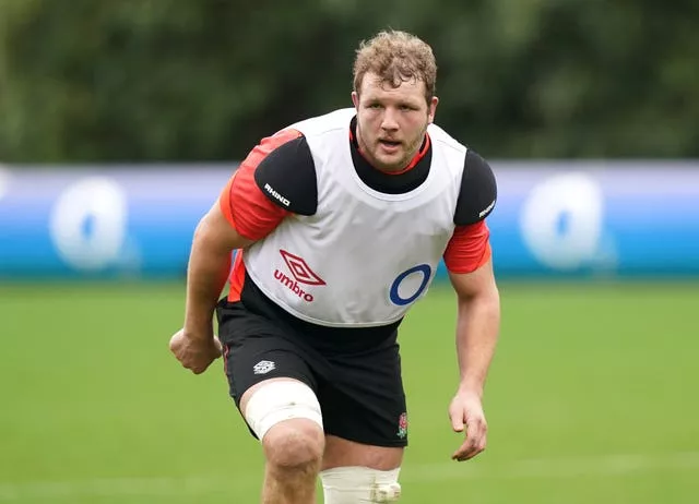 England’s Joe Launchbury is on standby