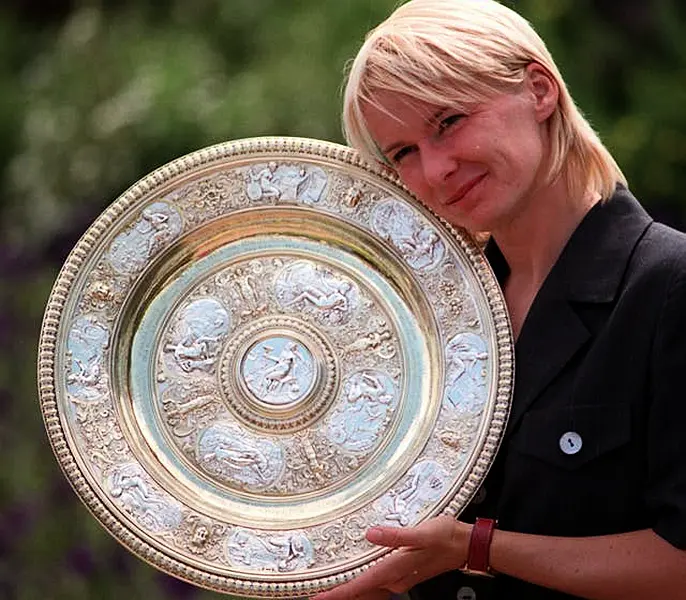 Jana Novotna was one of Wimbledon's favourite champions