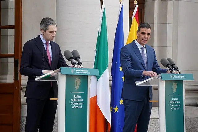 Pedro Sanchez visit to Ireland