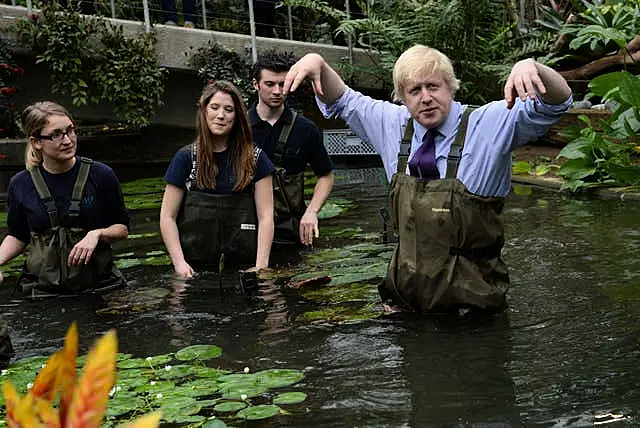 Boris visit to Kew