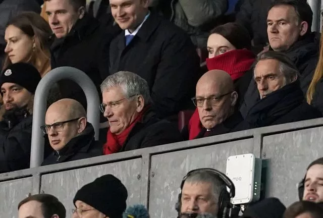 Sir Dave Brailsford and Jean Claude Blanc were at Wigan on Monday