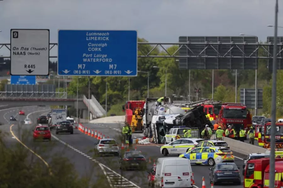 N7 motorway crash – Ireland