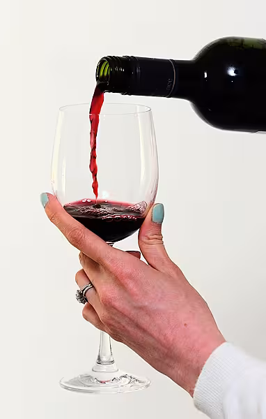 A glass of red wine (Ian West/PA)