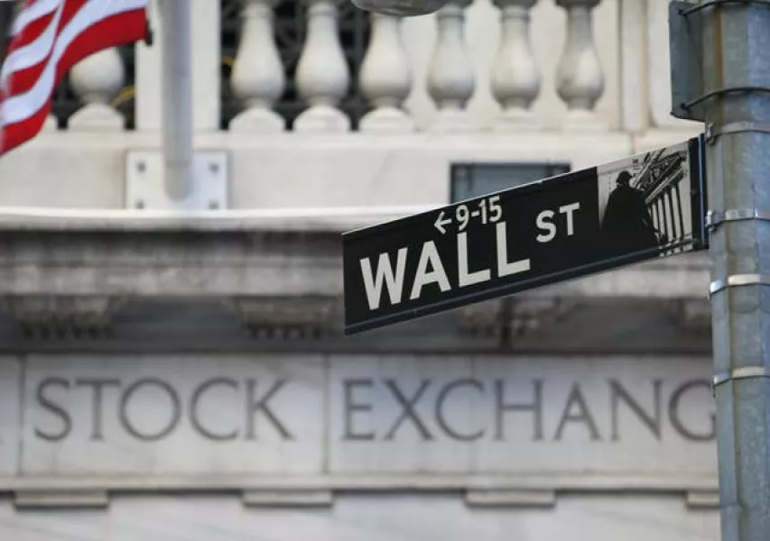 A sign for Wall Street (MArtin Keene/PA)