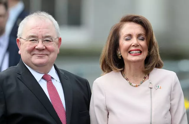 Pelosi visit to Ireland