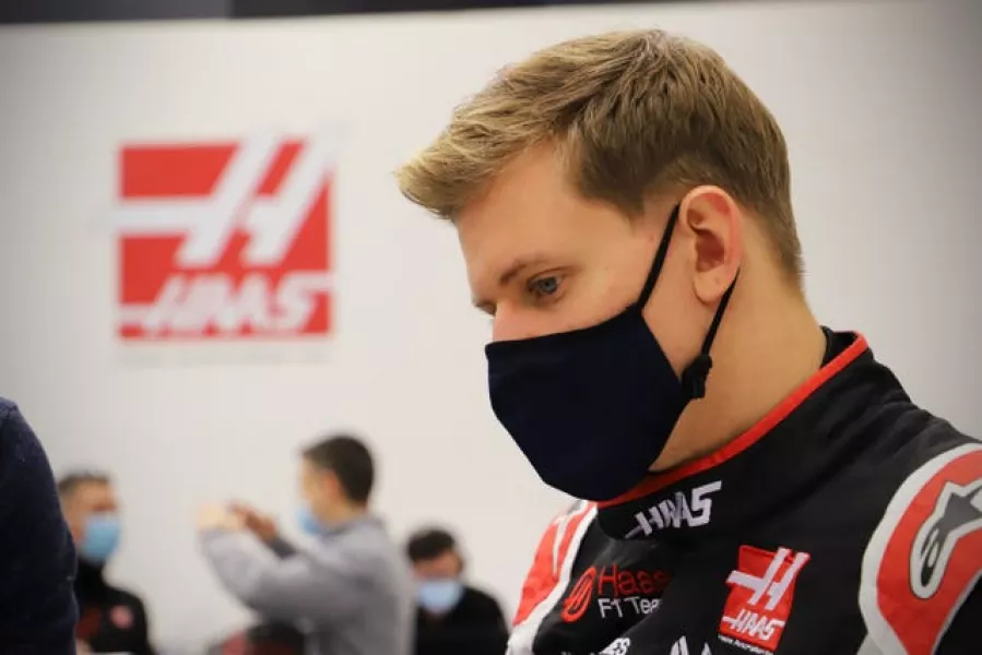 Haas driver Mick Schumacher