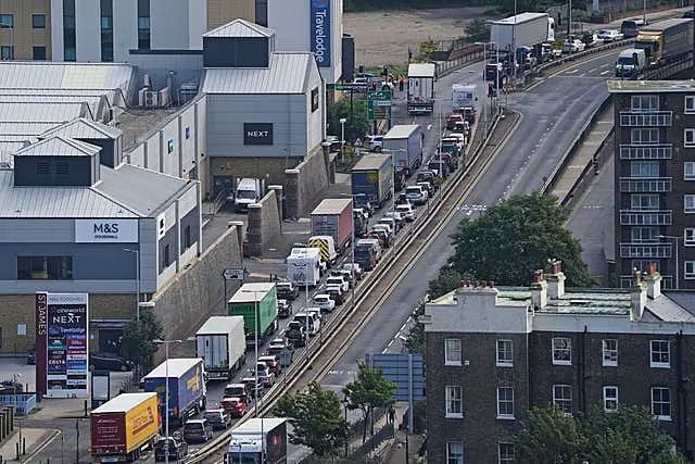 Traffic in Dover