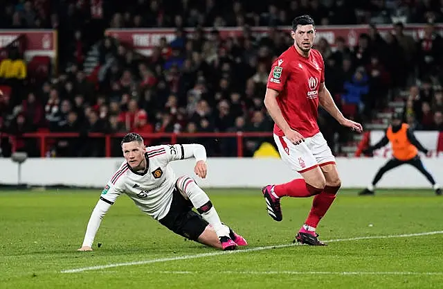 Nottingham Forest v Manchester United – Carabao Cup – Semi Final – First Leg – City Ground