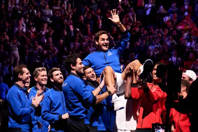 Roger Federer retired at the Laver Cup last September