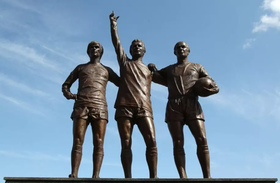 Denis Law is the only man to have two statues dedicated to him at Old Trafford, including being part of the United Trinity in-between George Best and Sir Bobby Charlton