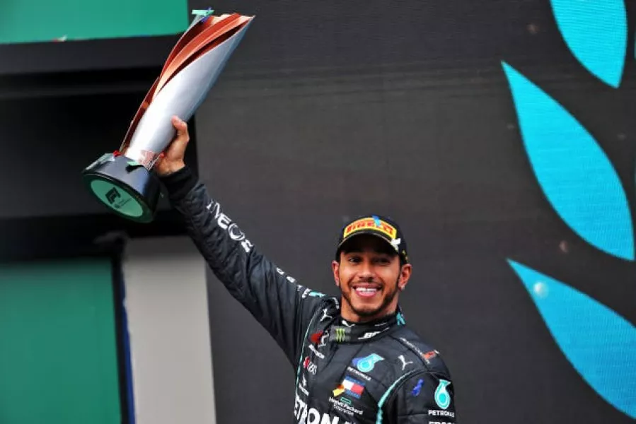 Lewis Hamilton clinched his seventh world championship last year